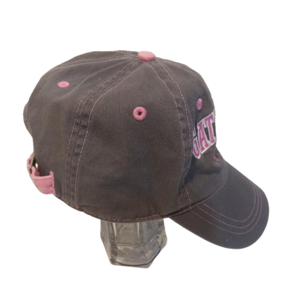 J America Ball Cap Womens Gray Pink Gatlinburg Tennessee Hat Adjustable Strap - Picture 2 of 6